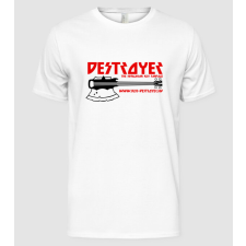 Pólómánia Destroyer - Fekete - Férfi Alap póló férfi póló
