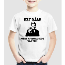 Pólómánia Di Caprio ezt rám mert harmadikos vagyok - Uniszex Gyerek Póló gyerek póló