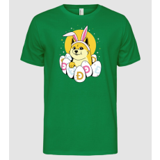 Pólómánia Dogecoin Húsvét - Férfi Alap póló