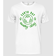 Pólómánia Earth Day Every Day - Föld napja - Férfi Alap póló