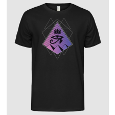 Pólómánia Egyiptom geometriai jel - Férfi Alap póló férfi póló