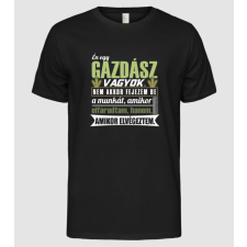 Pólómánia Én egy gazdász vagyok - Férfi Alap póló férfi póló