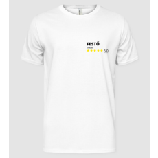 Pólómánia Értékelés 5 csillag - FESTŐ - Férfi Alap póló