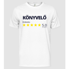 Pólómánia Értékelés 5 csillag - KÖNYVELŐ - Férfi Alap póló