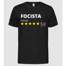 Pólómánia Értékelés 5_FOCISTA - Férfi Alap póló