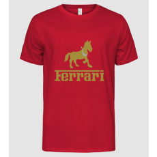 Pólómánia ferrari.eps - Férfi Alap póló