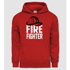 Pólómánia Fire fighter - Férfi Kapucnis Pulcsi férfi póló