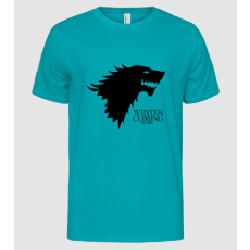 Pólómánia game-of-thrones-winter-is-coming - Férfi Alap póló