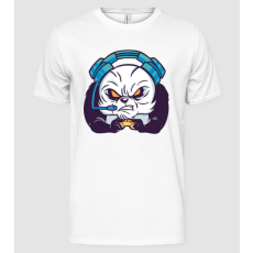 Pólómánia Gamer Panda - Férfi Alap póló