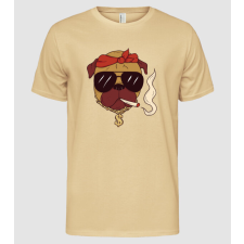 Pólómánia Gengszter rapper Mopsz - Férfi Alap póló férfi póló