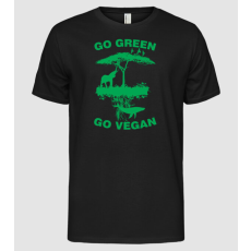 Pólómánia gogreen_govegan - Férfi Alap póló