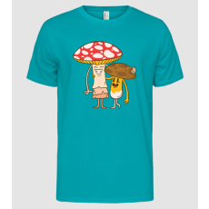 Pólómánia Gomba Család - Férfi Alap póló