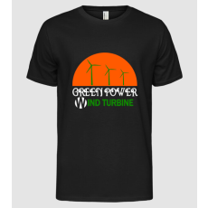 Pólómánia green power - Férfi Alap póló