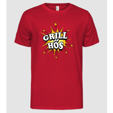 Pólómánia Grill Hős - Férfi Alap póló