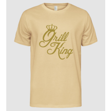 Pólómánia Grill King - Férfi Alap póló