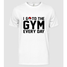 Pólómánia Gym every day - Férfi Alap póló férfi póló