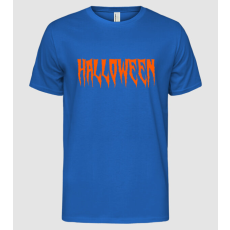 Pólómánia Halloween felirat - Férfi Alap póló