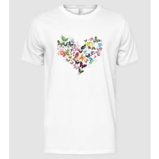 Pólómánia heart_butterfly - Férfi Alap póló férfi póló