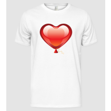 Pólómánia heartballon - Férfi Alap póló
