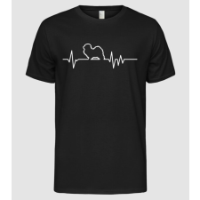 Pólómánia Heartbeat line Havanese - Férfi Alap póló férfi póló