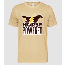 Pólómánia Horse Powered Lóerő lovas póló - Férfi Alap póló férfi póló