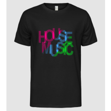 Pólómánia house music - Férfi Alap póló férfi póló