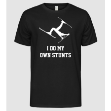 Pólómánia I do my own stunts - Férfi Alap póló férfi póló