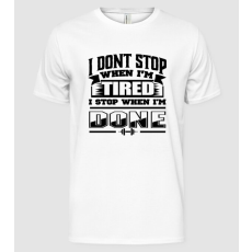 Pólómánia I dont stop - Férfi Alap póló