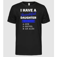 Pólómánia I_have_Beautiful_daughter_1478 - Férfi Alap póló férfi póló