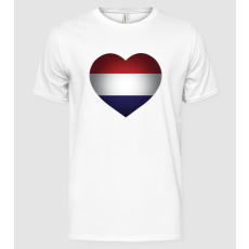 Pólómánia i heart netherlands - Férfi Alap póló