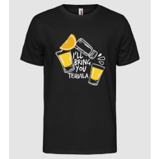 Pólómánia I'll bring you tequila - Férfi Alap Póló