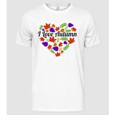 Pólómánia I love autumn - Férfi Alap póló férfi póló