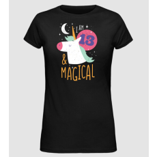 Pólómánia I'm 13 and Magical Unikornis - Női Alap póló