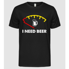 Pólómánia I need beer - Férfi Alap póló