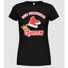 Pólómánia Ice skatin Queen - Női Kerek nyakú Póló