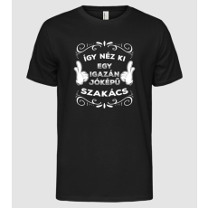 Pólómánia Így néz ki egy igazán jóképű szakács - Férfi Alap póló