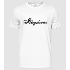 Pólómánia Illegalvoice - Férfi Alap póló férfi póló