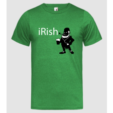 Pólómánia iRish - Férfi Heather Póló férfi póló