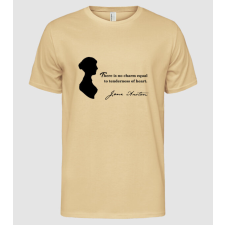 Pólómánia Jane Austen quote I - Férfi Alap póló férfi póló