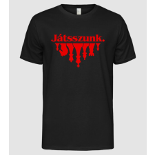 Pólómánia Játszunk - Férfi Alap póló férfi póló