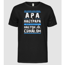 Pólómánia Jó apa, jó nagypapa - Férfi Alap póló férfi póló