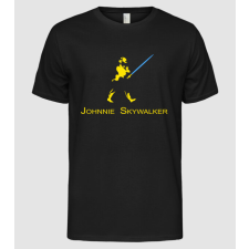 Pólómánia Johnnie Skywalker - Férfi Alap póló férfi póló