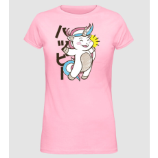 Pólómánia Kawaii Unikornis - Női Alap póló