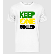 Pólómánia Keep One Rolled - Férfi Alap póló