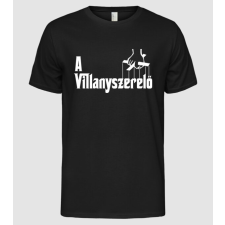 Pólómánia KERESZTAPA Villanyszerelő - Férfi Alap póló férfi póló