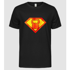 Pólómánia Kettlebell Hős - Férfi Alap póló férfi póló