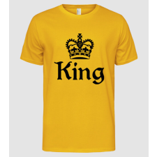 Pólómánia King01 - Férfi Alap póló férfi póló