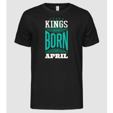 Pólómánia Kings are born in April - Férfi Alap póló