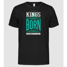 Pólómánia Kings are born in December - Férfi Alap póló