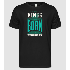 Pólómánia Kings are born in February - Férfi Alap póló